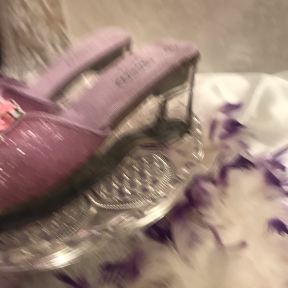 Rare🦄 adorable y2k custom hello kitty shoes with 🌈 light up heels🌈 - Picture 6 of 15